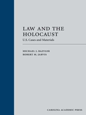 cover image of Law and the Holocaust
